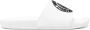 Just Cavalli logo-embossed flip-flops White - Thumbnail 1