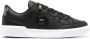 Just Cavalli logo-patch leather sneakers Black - Thumbnail 1