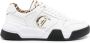 Just Cavalli logo-plaque leather sneakers White - Thumbnail 1