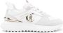 Just Cavalli logo-print leather sneakers White - Thumbnail 1