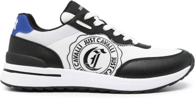 Just Cavalli logo-print sneakers White