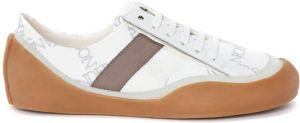 JW Anderson Bubble canvas low-top trainers White