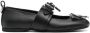 JW Anderson buckle-detail leather ballerina shoes Black - Thumbnail 1