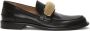 JW Anderson buckle-detail leather loafers Black - Thumbnail 1