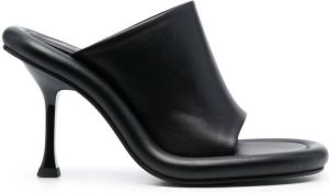JW Anderson Bumper-Tube 100mm leather mules Black