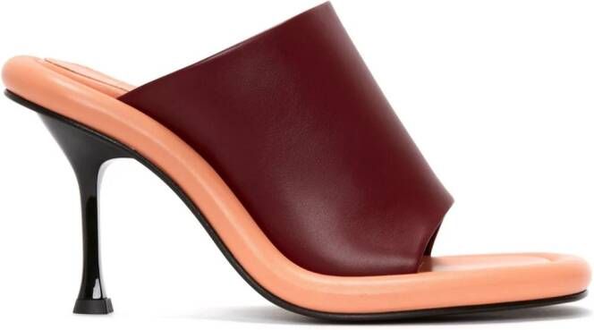 JW Anderson Bumper-Tube high-heel mules Red