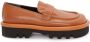 JW Anderson Bumper-Tube leather chunky loafers Brown - Thumbnail 1
