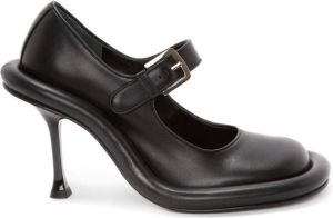 JW Anderson Bumper-Tube leather Mary Jane pumps Black
