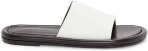 JW Anderson Bumper-Tube leather slides White