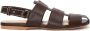 JW Anderson caged leather sandals Brown - Thumbnail 1