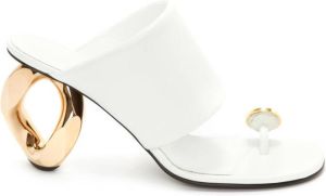 JW Anderson Chain high-heel sandals White