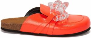 JW Anderson Chain loafer mules Orange