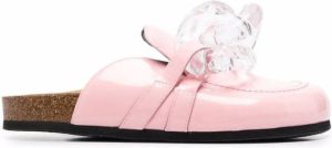 JW Anderson Chain loafer mules Pink