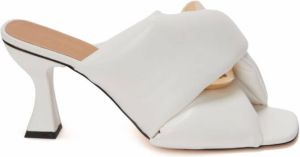 JW Anderson Chain Twist heels White