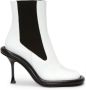 JW Anderson chelsea bumber-tube leather boots White - Thumbnail 1