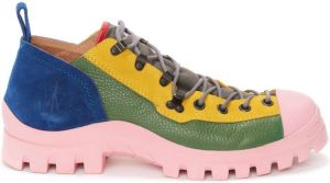 JW Anderson colour-block hiking boots Multicolour