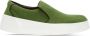 JW Anderson contrasting-sole slip-on sneakers Green - Thumbnail 1
