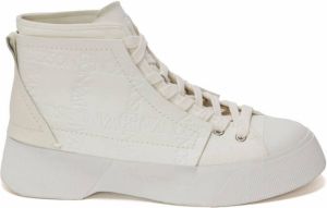 JW Anderson embossed high-top sneakers White