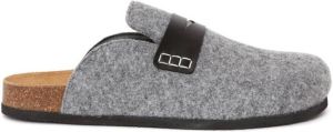 JW Anderson felted slip-on loafers Grey