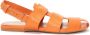 JW Anderson Fisherman leather sandals Orange - Thumbnail 1