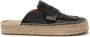 JW Anderson leather espadrille loafers Black - Thumbnail 1