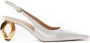 JW Anderson leather pointed-toe pumps White - Thumbnail 1