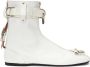 JW Anderson padlock ankle boots White - Thumbnail 1