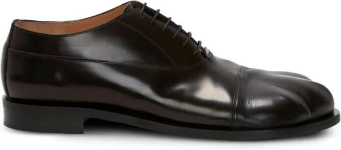 JW Anderson Paw leather derby shoes Black