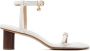 JW Anderson Paw leather sandals White - Thumbnail 1