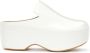 JW Anderson platform leather loafers White - Thumbnail 1