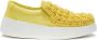 JW Anderson Popcorn panelled sneakers Yellow - Thumbnail 1