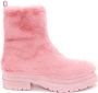 JW Anderson shearling ankle boots Pink - Thumbnail 1