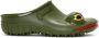 JW Anderson x Wellipets Frog round-toe clogs Green - Thumbnail 1