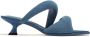 JW Pei padded denim sandals Blue - Thumbnail 1
