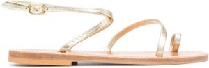 K. Jacques Loki calf-leather sandals Gold