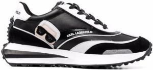 Karl Lagerfeld icon low-top runner trainers Black