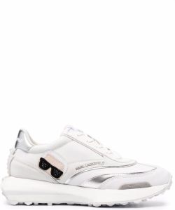 Karl Lagerfeld icon low-top runner trainers White