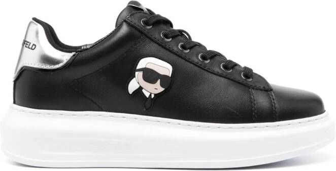Karl Lagerfeld Ikokik NFT Kapri leather sneakers Black