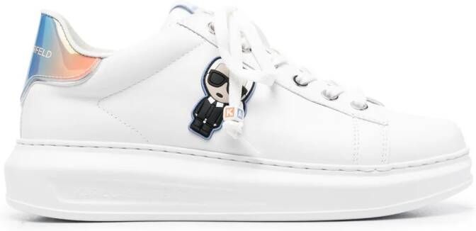 Karl Lagerfeld Ikonik Karl leather sneakers White