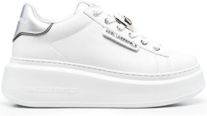 Karl Lagerfeld Ikonik Karl platform sneakers White