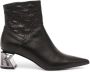 Karl Lagerfeld K-Blok leather boots Black - Thumbnail 1