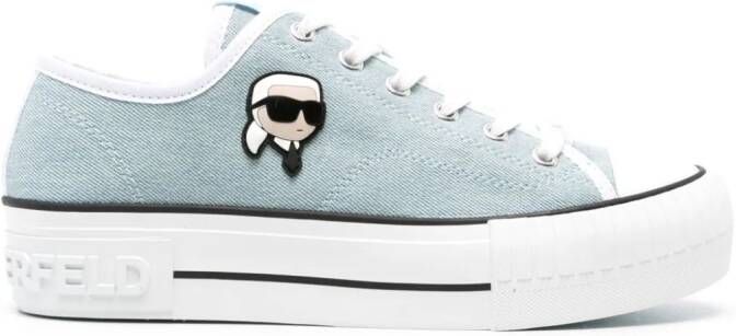 Karl Lagerfeld Kampus Max denim sneakers Blue