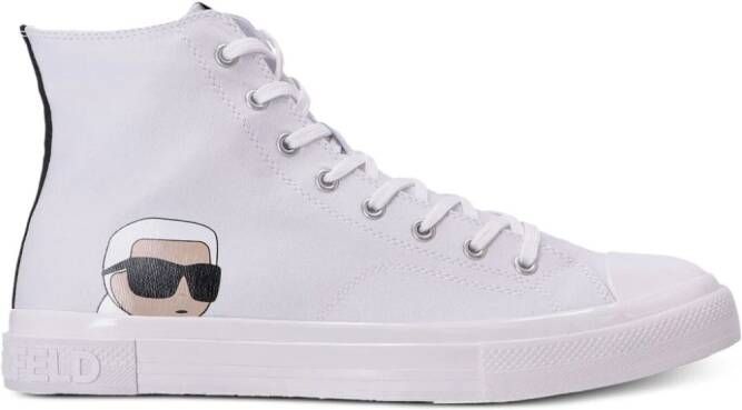 Karl Lagerfeld Kampus Max high-top sneakers White
