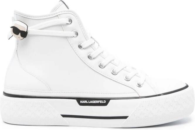 Karl Lagerfeld Kampus Max III high-top sneakers White