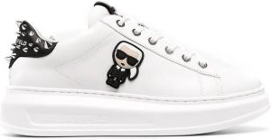 Karl Lagerfeld Kapri K Ikonik patch chunky sneakers White