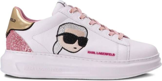 Karl Lagerfeld Kapri Kushion lace-up sneakers White
