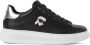 Karl Lagerfeld Ikonik NFT Kapri leather sneakers Black - Thumbnail 1