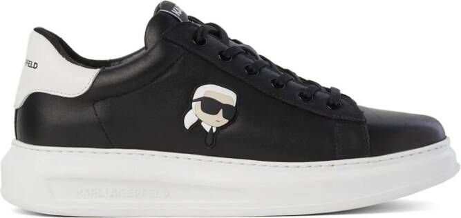 Karl Lagerfeld Ikonik NFT Kapri leather sneakers Black