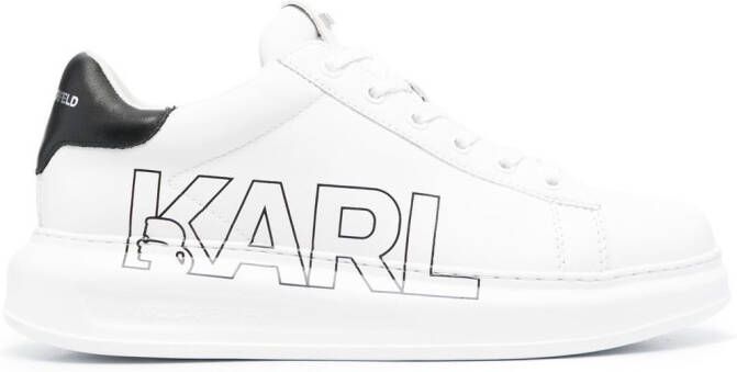 Karl Lagerfeld Kapri logo-print sneakers White