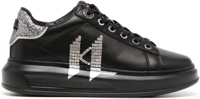 Karl Lagerfeld Kapri monogram sneakers Black